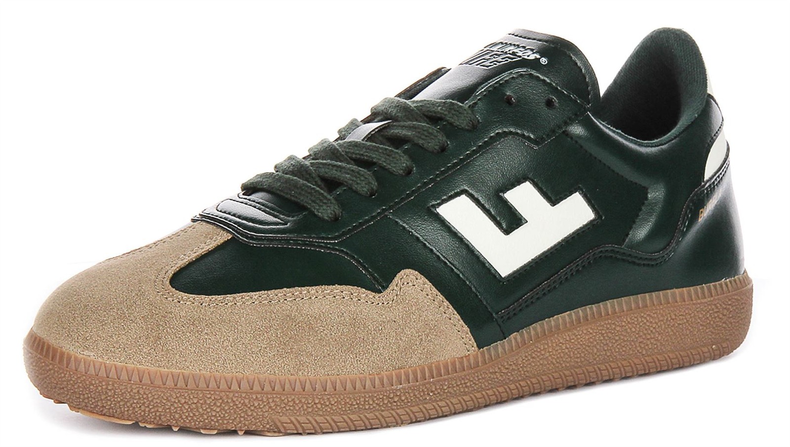 Flamingos Life Burela Slim Multi Lined Womens Sneakers In Green US 6 – 11