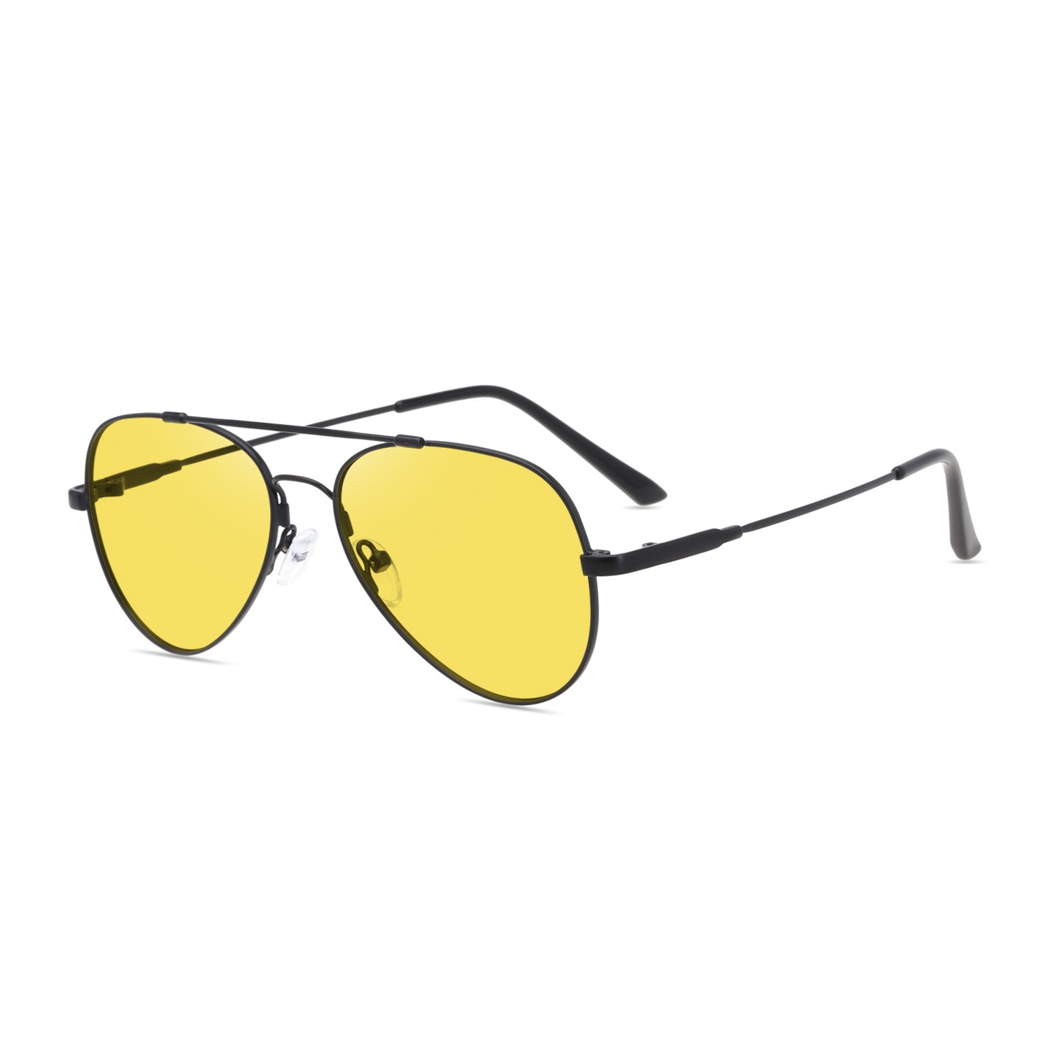 Pilot Polarized Yellow Night Vision Reading Glasses Anti-Glare Protection Reader