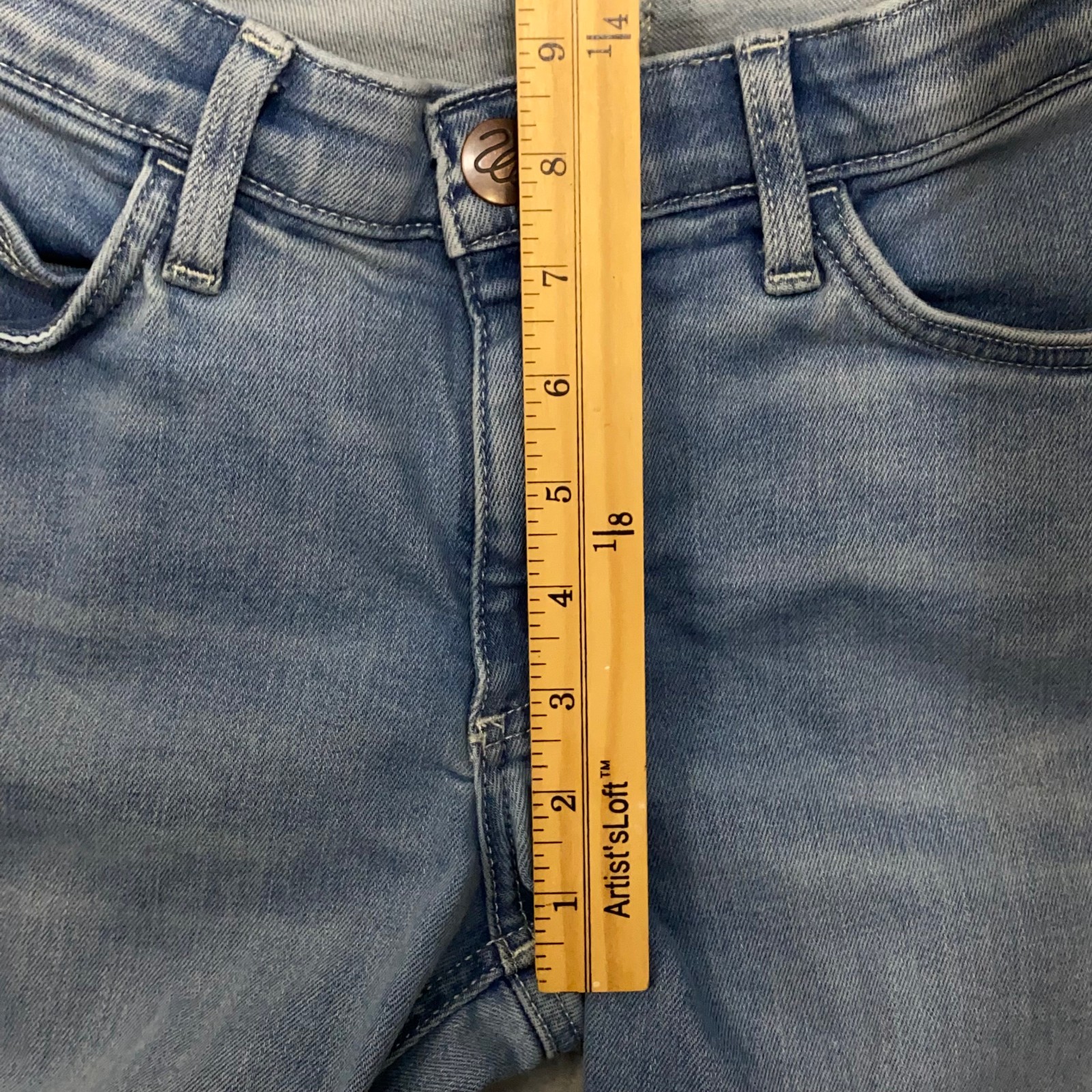 Wrangler Willow Ultimate Riding Women’s 29×34 Bootcut Stretch Denim Blue Jeans