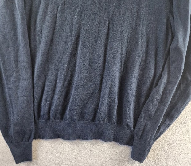 The Men’s Store Bloomingdale’s Cashmere-Blend Standard Fit Cardigan M True Navy