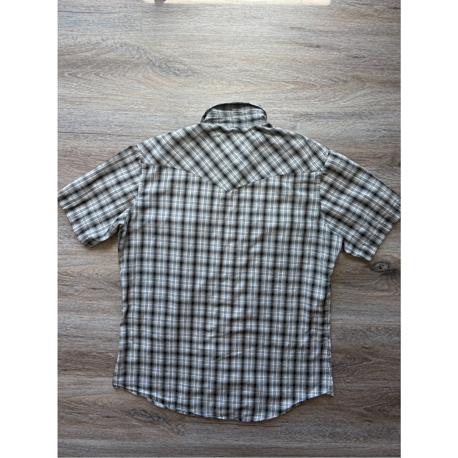 Vintage Bundle Wrangler Pearl Snap Men’s Plaid Shirt cowboy western L