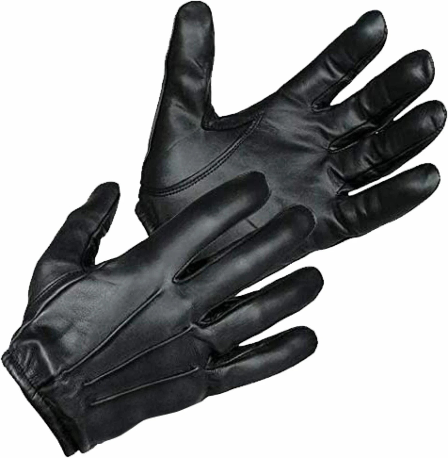 Driving Gloves Police Force Anti Slash Fire Resistant Leather Made With Kevlar