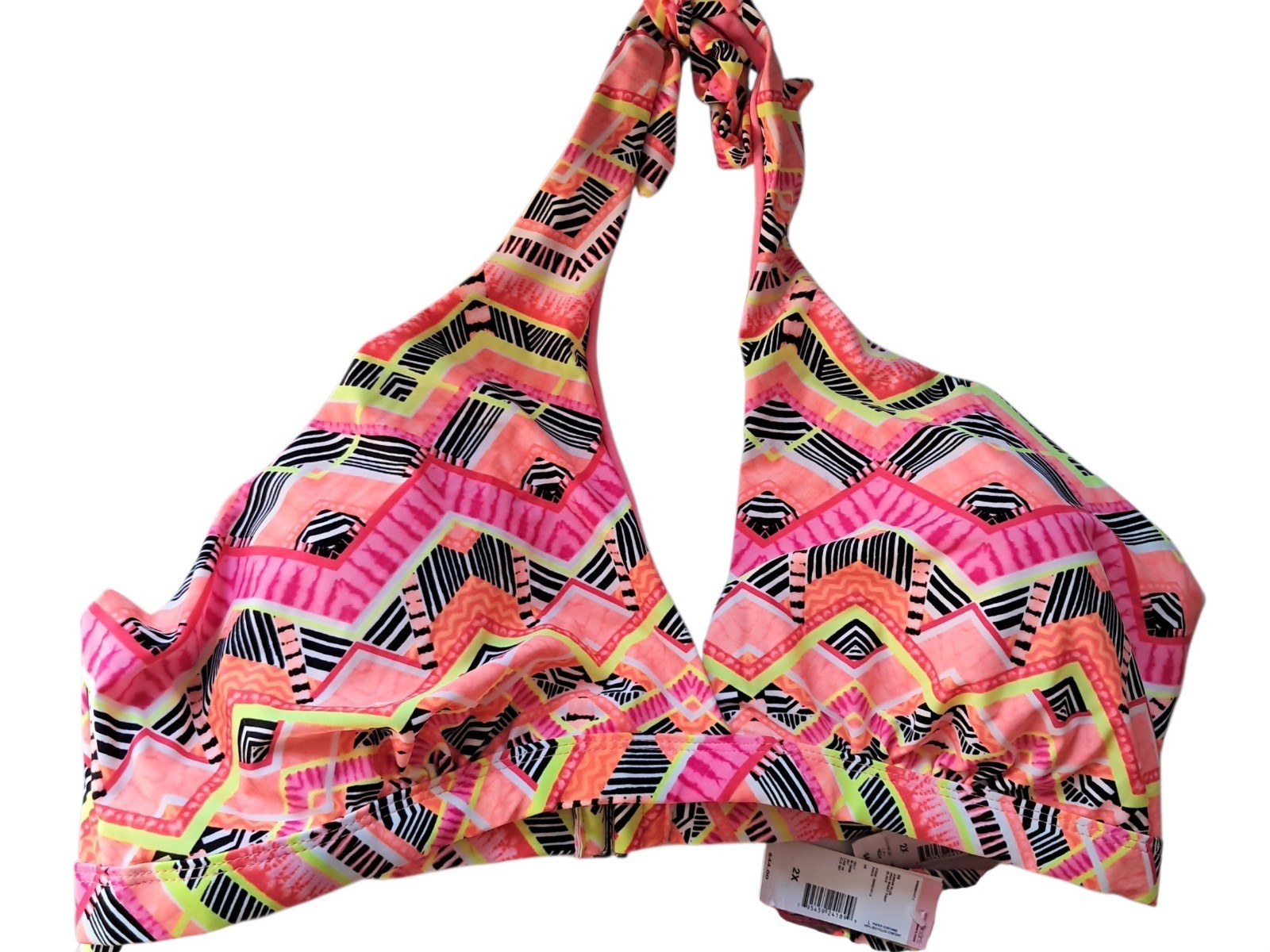 NWT Bongo High Waisted Bikini Set 2-Piece Plus Size 2X