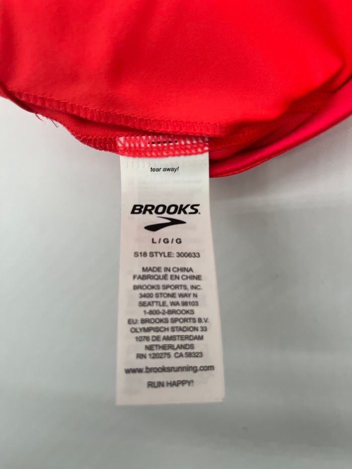 Brooks FastForward Womens Sports Bra Large Pink Crossback Running