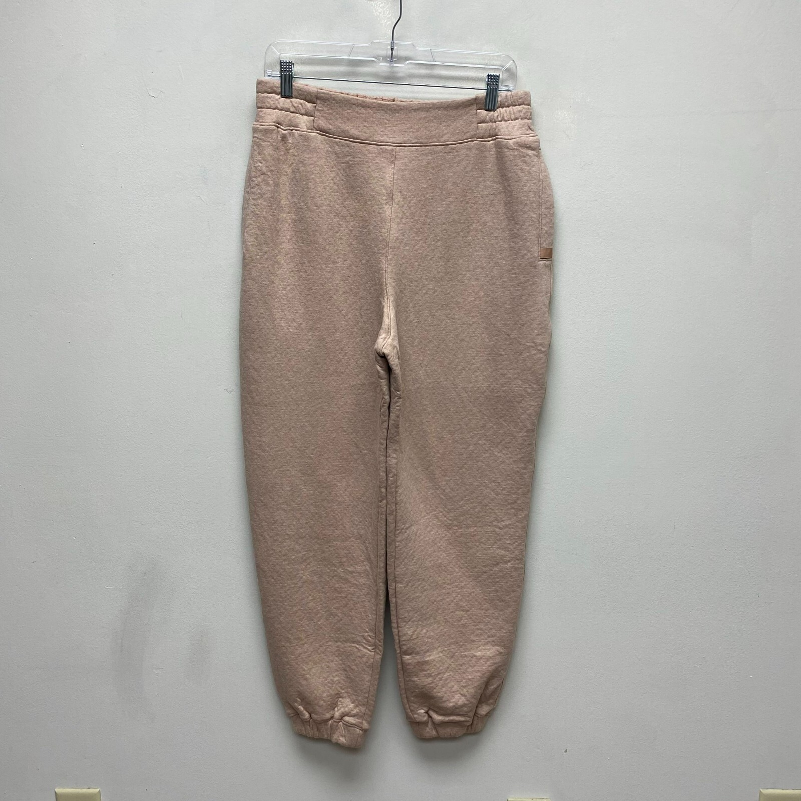 Lunya Ottium Tan Ribbed Pull On Restore Double Faced Lounge Jogger Pants M $198