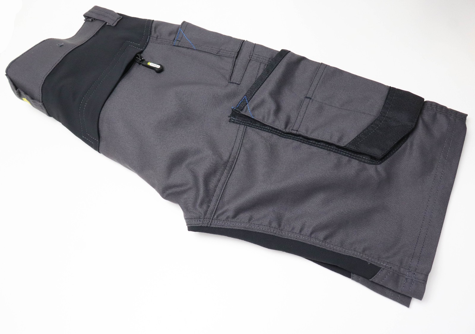 DASSY AXIS Oeko-Tex Shorts Men’s UK 30 Grey Multipocket Zip Fly Work