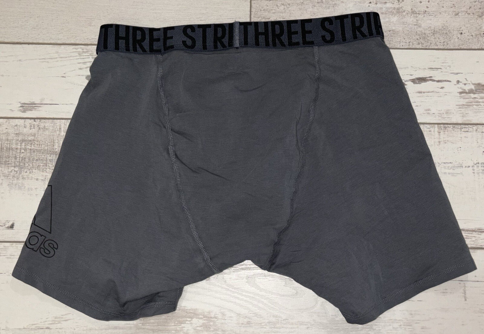 Adidas Boxer Briefs size S 28-30 – 5 Pairs – Gray/Black/Red