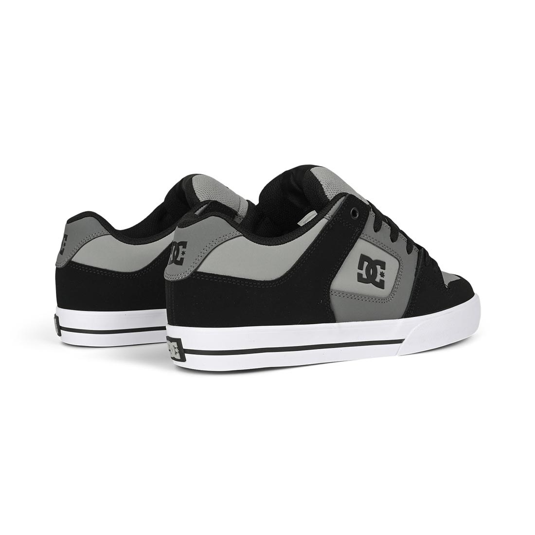 DC Pure Skate Shoes – Black/Dark Grey/Grey