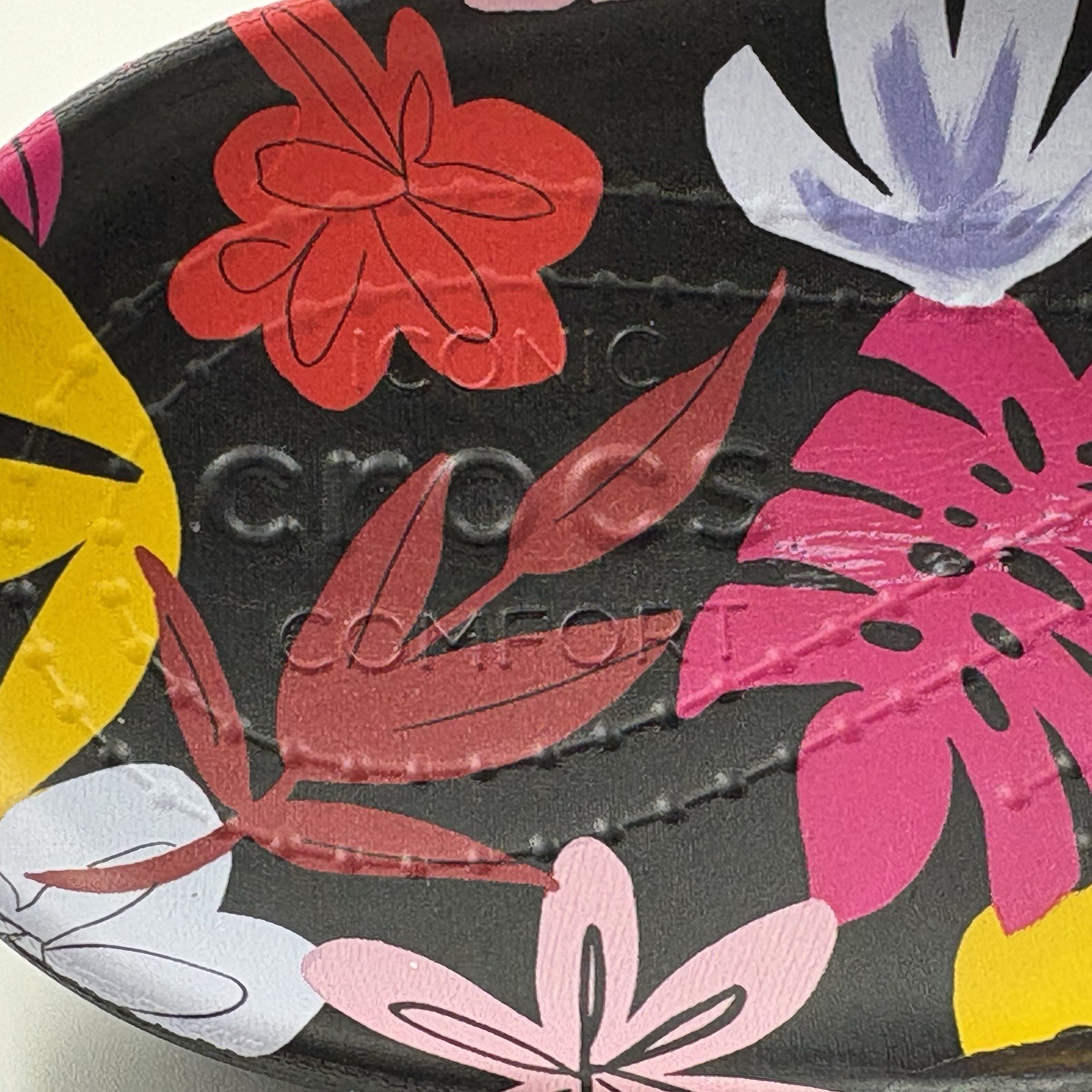 Crocs Kadee II Tropical Floral Flip Flop Beach/Pool Sandal Sz 11 Never Worn