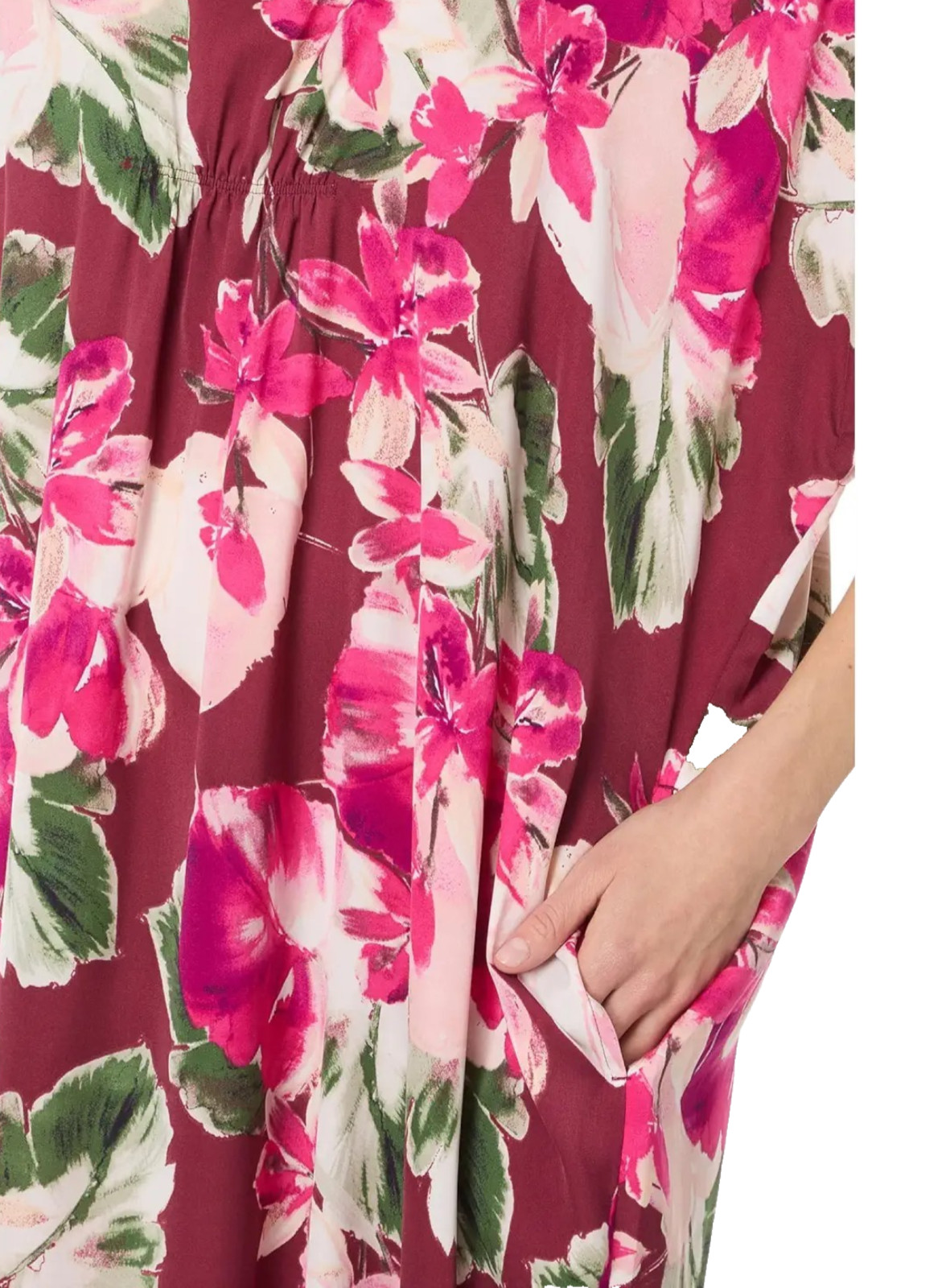 *SALE* New $84 Tommy Bahama TROPICAL Cover Up Kimono Long Maxi Caftan Dress L/XL