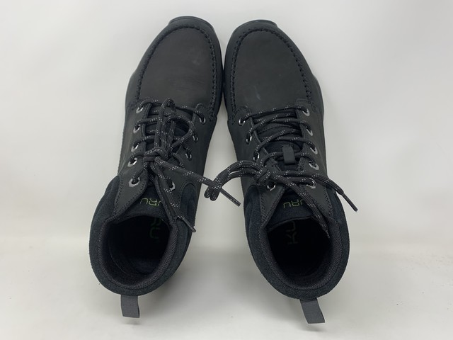Women’s KURU Flex Via, Jet Black/Bright White, 9 B Medium US