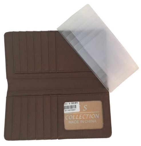 Cross Praying Cowboy Men Wallet Western Bifold Check Book Style W011-27 Brown