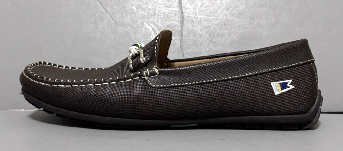 Rimowa Shoes 10.5 Mens Waterman Slip On Fathom Brown Loafers Portugal Made