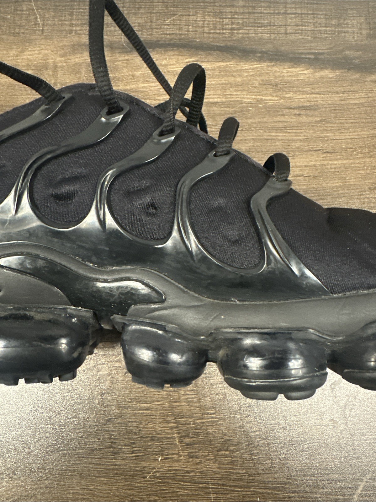 Nike Air VaporMax Plus Triple Black 924453-004 Men’s 10 (NO BOX) Review Pics W9