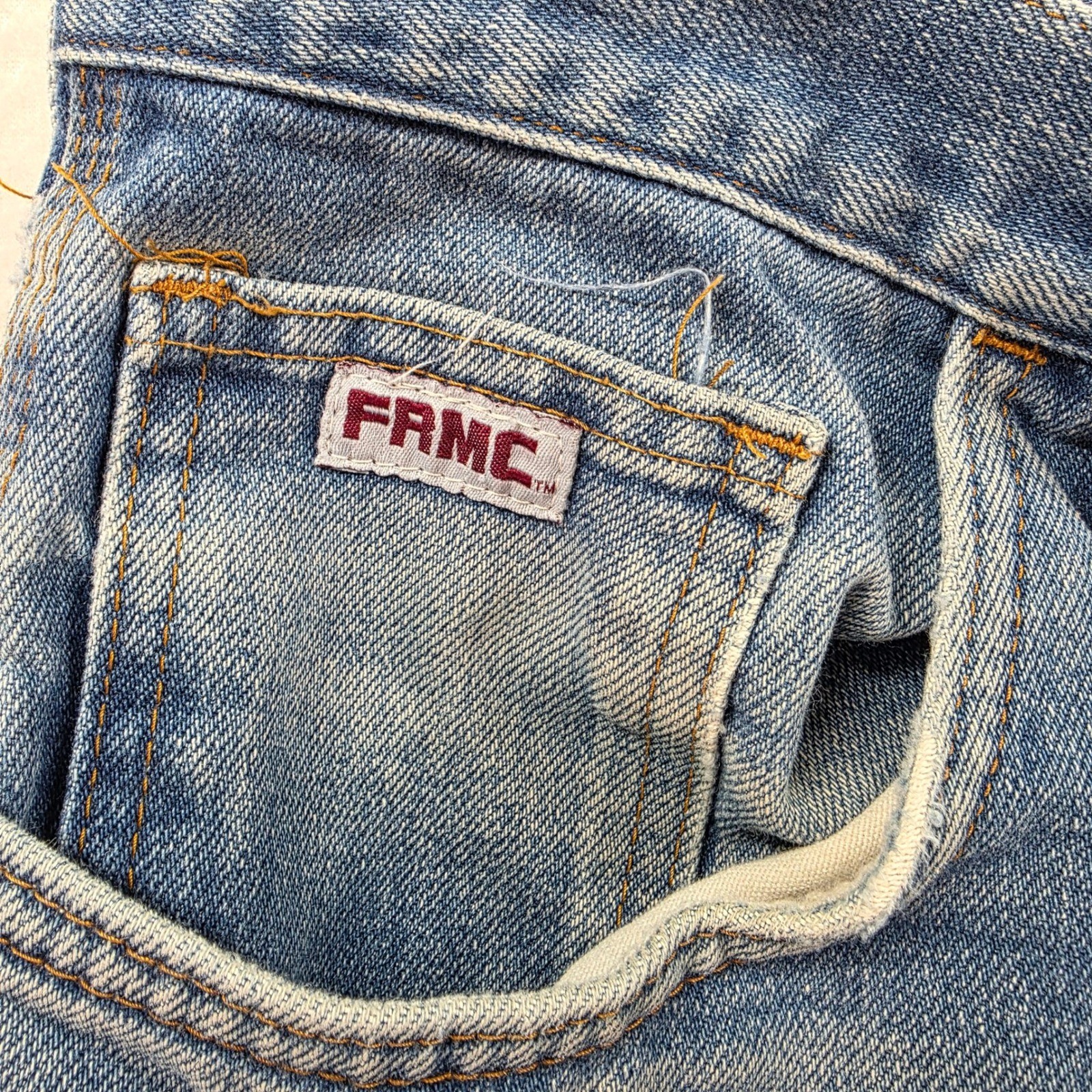 Tyndale FRMC Flame Resistant Denim Work Jeans Mens 38×30 Blue F290T USA HRC 2