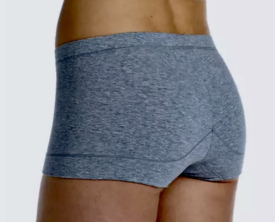 MAIDENFORM Dream Tailored Cotton Denim Blue Boyshort Panty Womens S M L XL 2XL