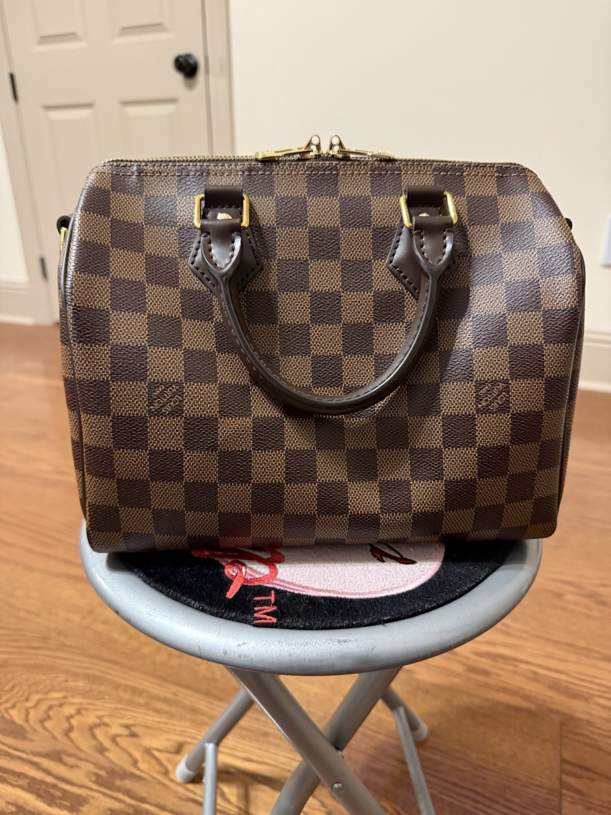 Louis Vuitton Speedy B 25 Damier Ebene
