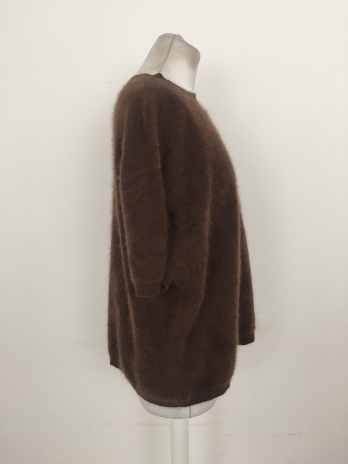 Autograph Women’s Jumper Size XL Conker Brown Knit With Cashmere S/Sleeve New