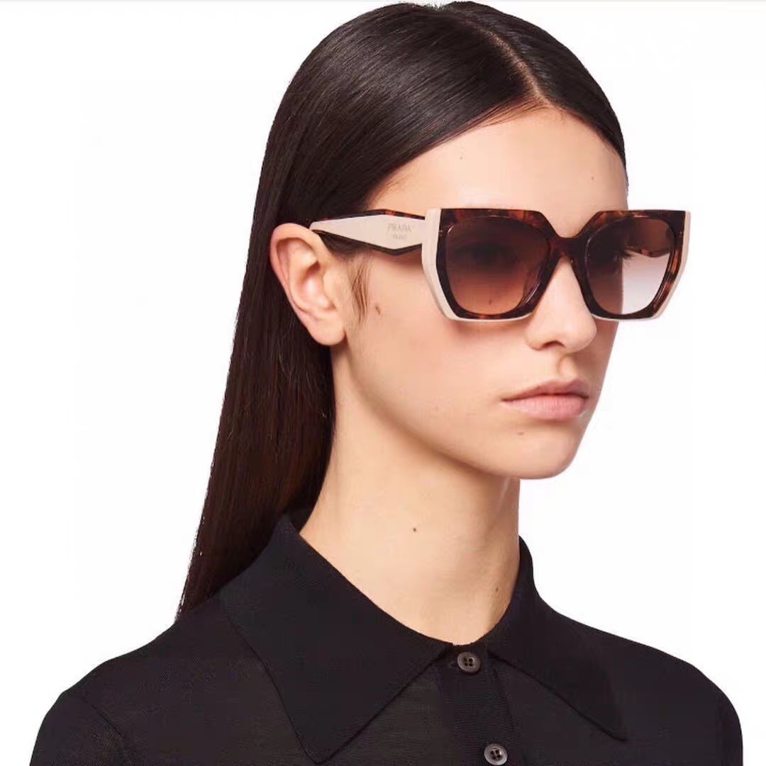PRADA PR15W Tortoiseshell Frame Brown Lens Sunglasses 54 19-140