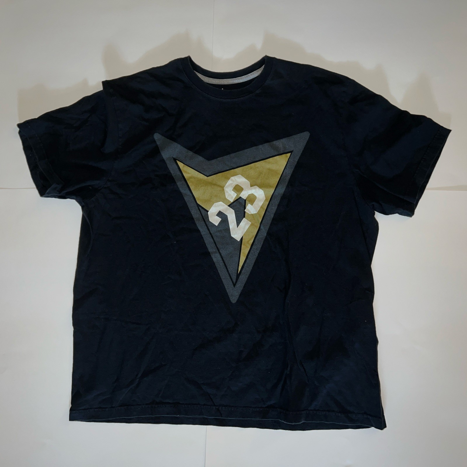 Air Jordan 7 Gold And Black T-Shirt Basketball Print size XXXL 3x Brand