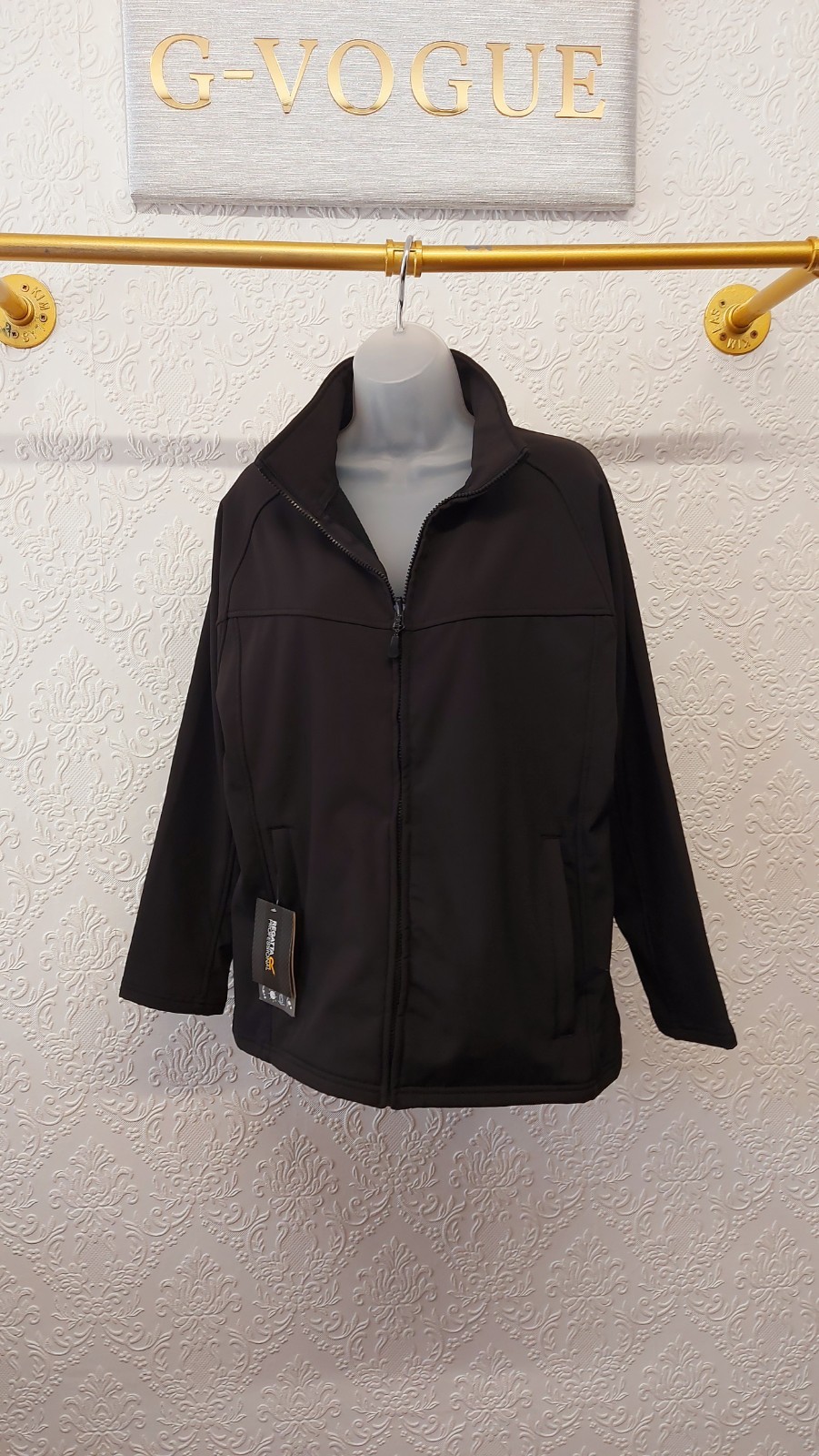 Regatta Professional Ladies Jacket Size 18 – 20 2XL Black White New With Tags