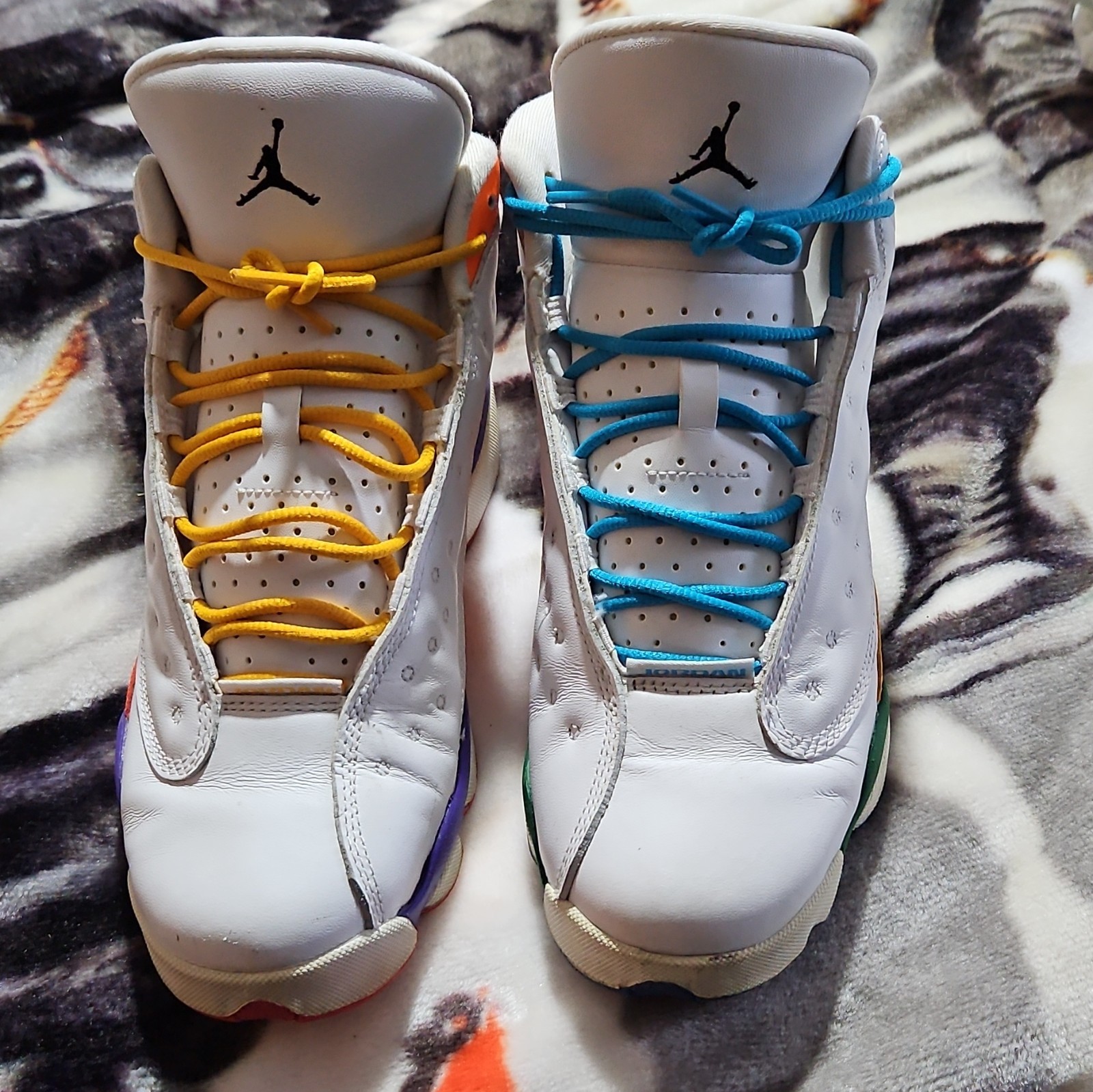 Jordan Air Jordan 13 Retro GS Unisex Kids Sneaker US 7Y White Multi CV0785-158