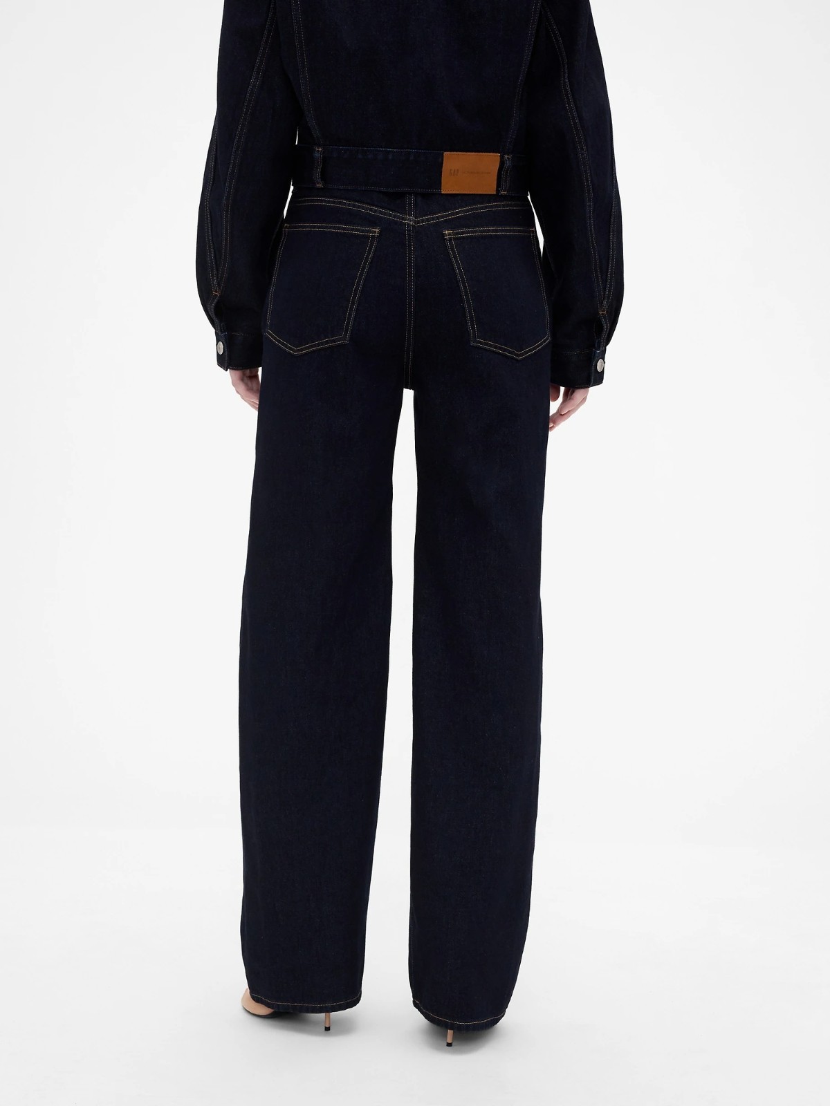 Gap × Victoria Beckham High Rise Straight Jeans