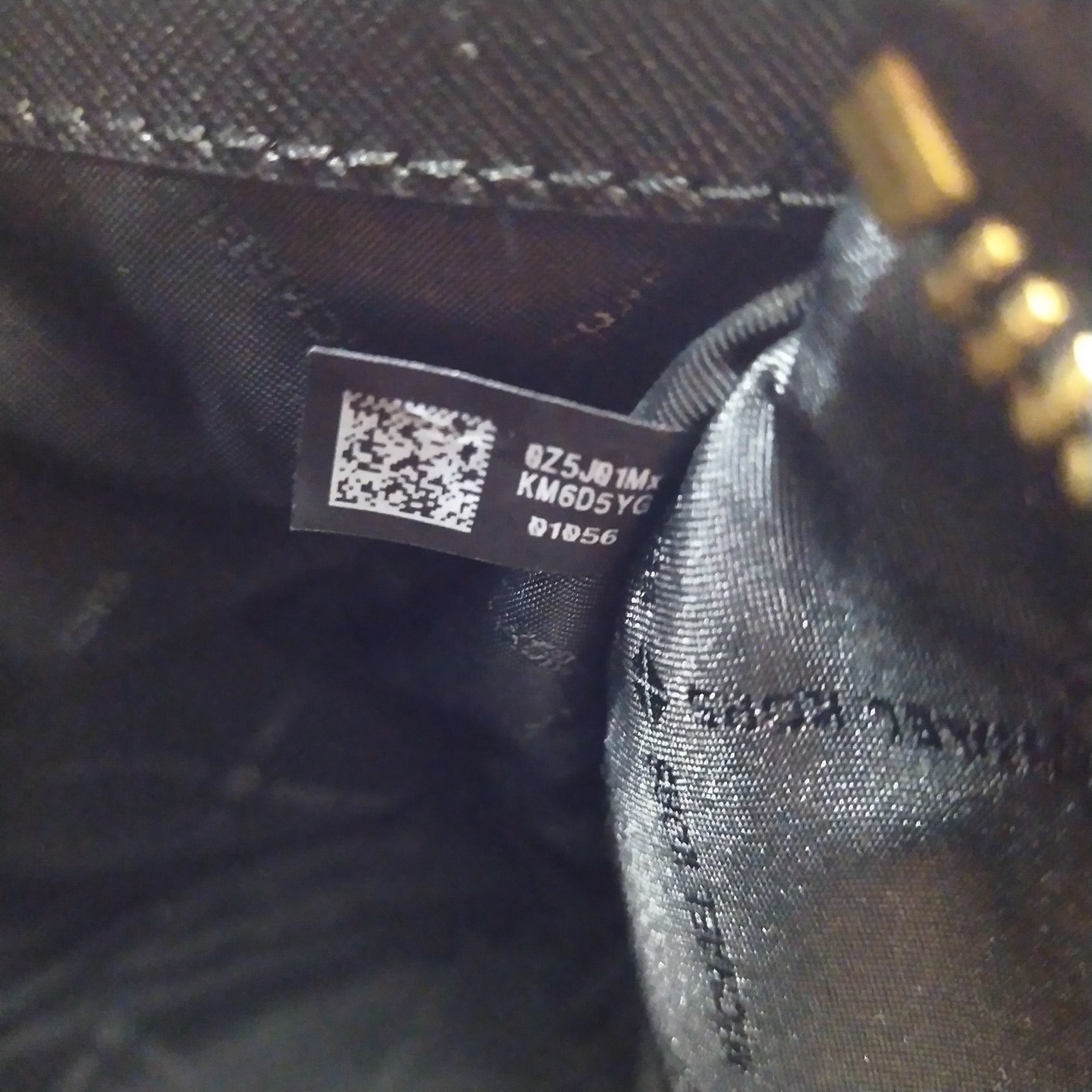 Michael Kors Black Leather Studded Double Handles Satchel Bag