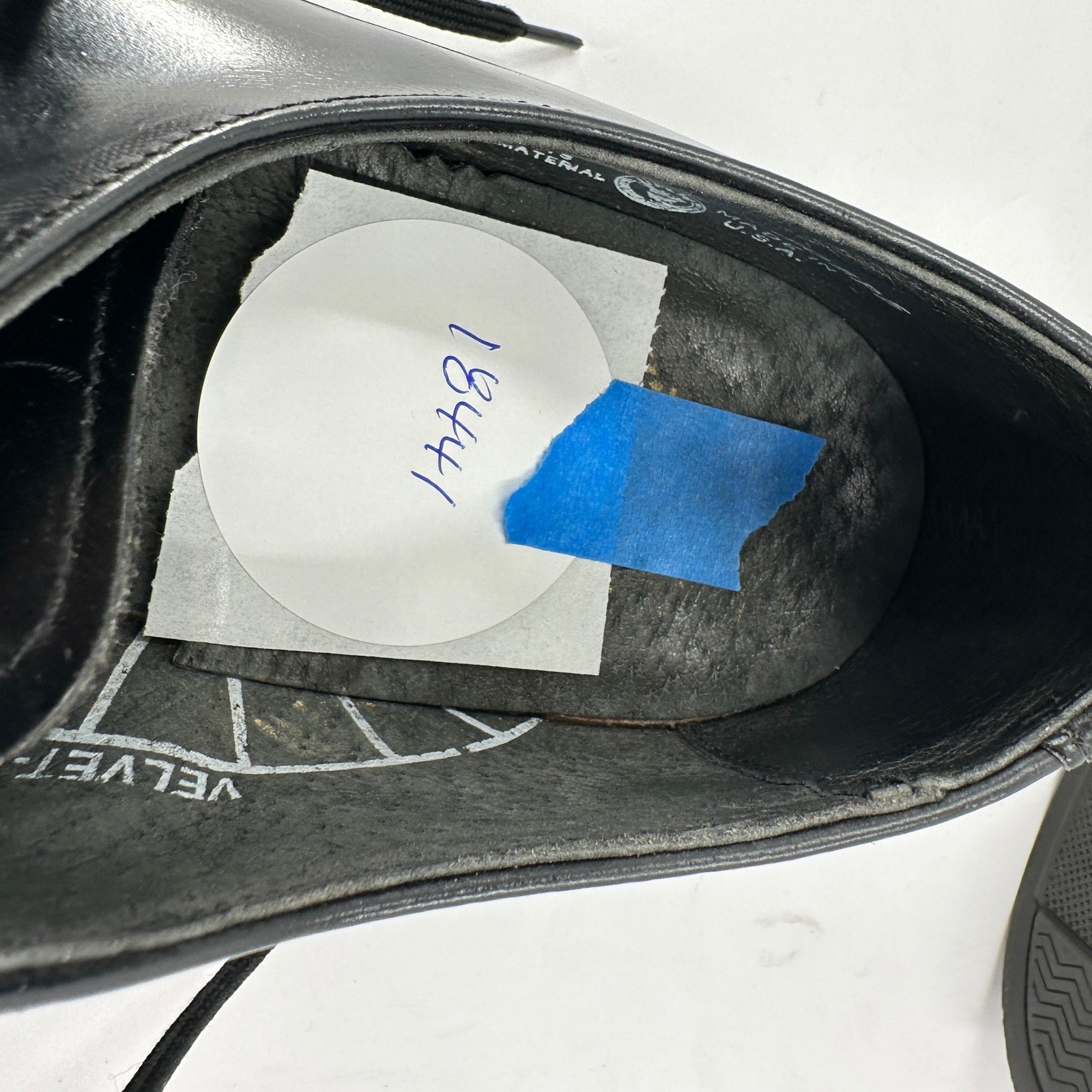 Goodyear Mens Black Leather Oxford Dress Shoes Lace Up Formal Work Size 8.5 E