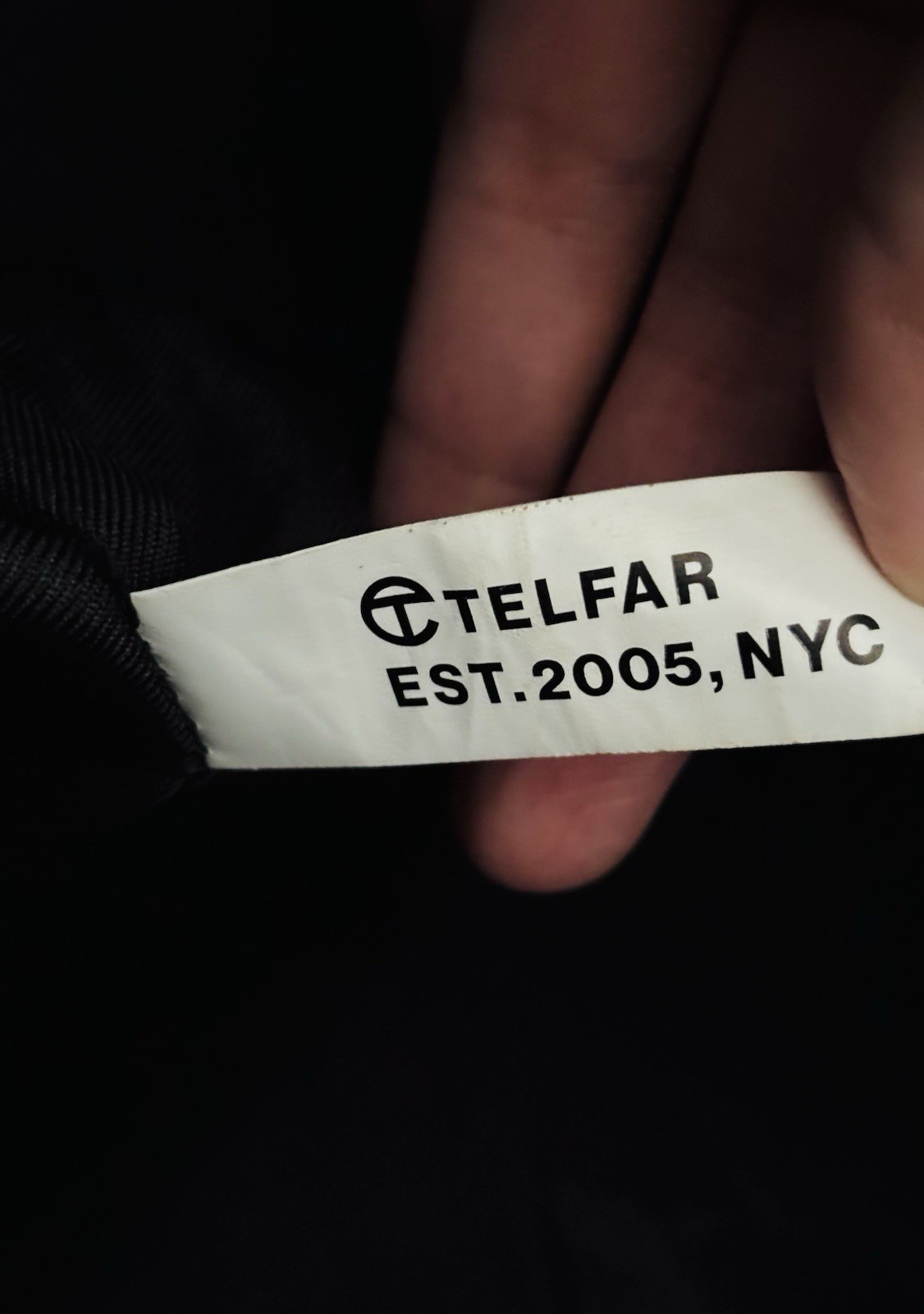 Authentic Telfar Large Shopper in Black
