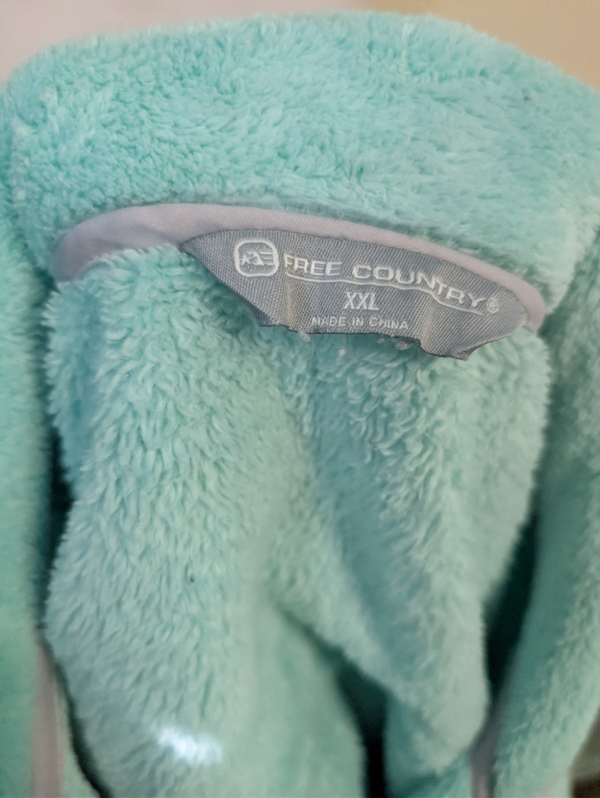 Jacket Free Country 2X Fleece Womens Venture Butter Snap Up Aqua Haze