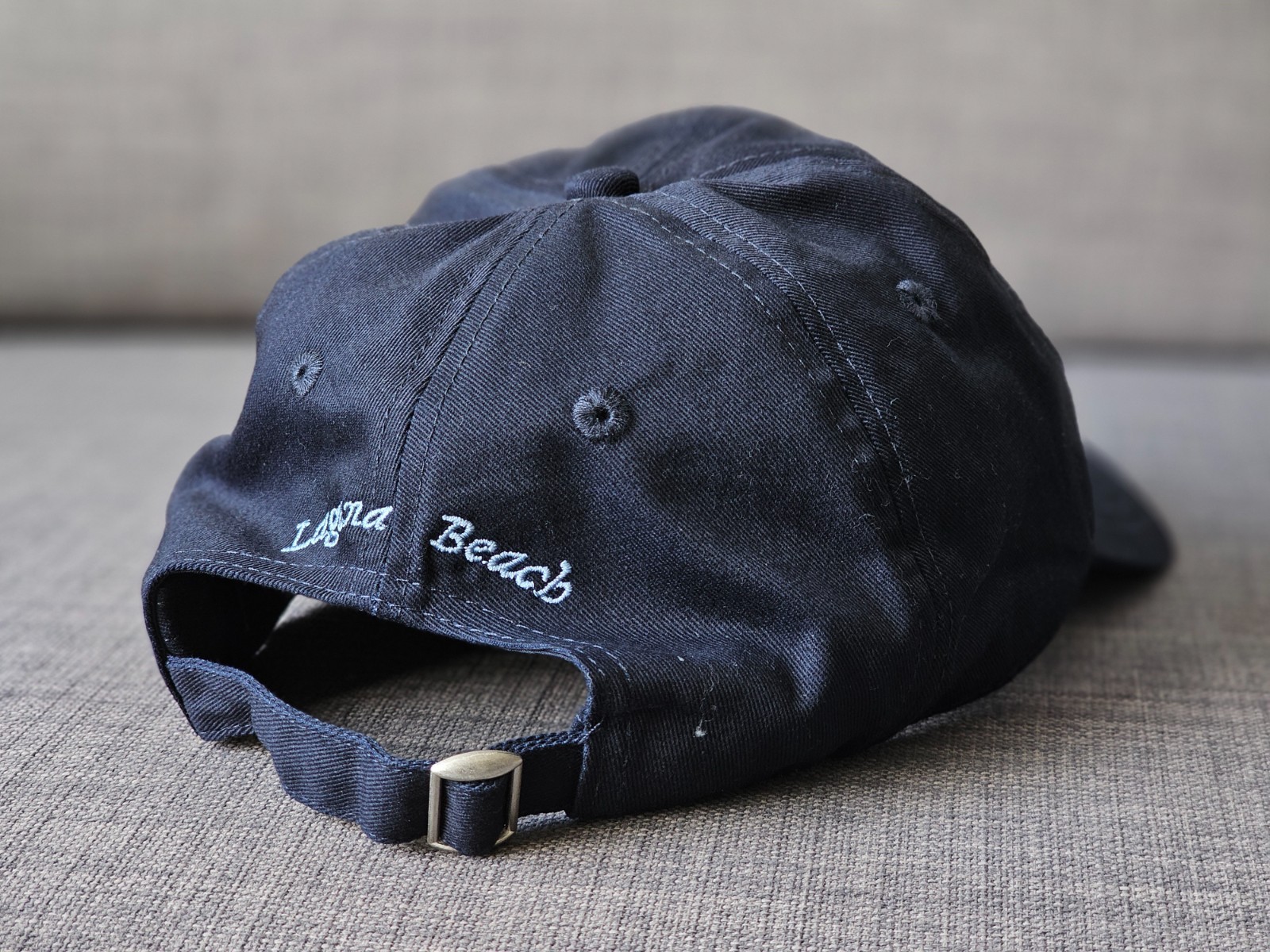 Montage Laguna Beach Adjustable Cap Hat Navy Blue Luxury Beachfront Spa Resort