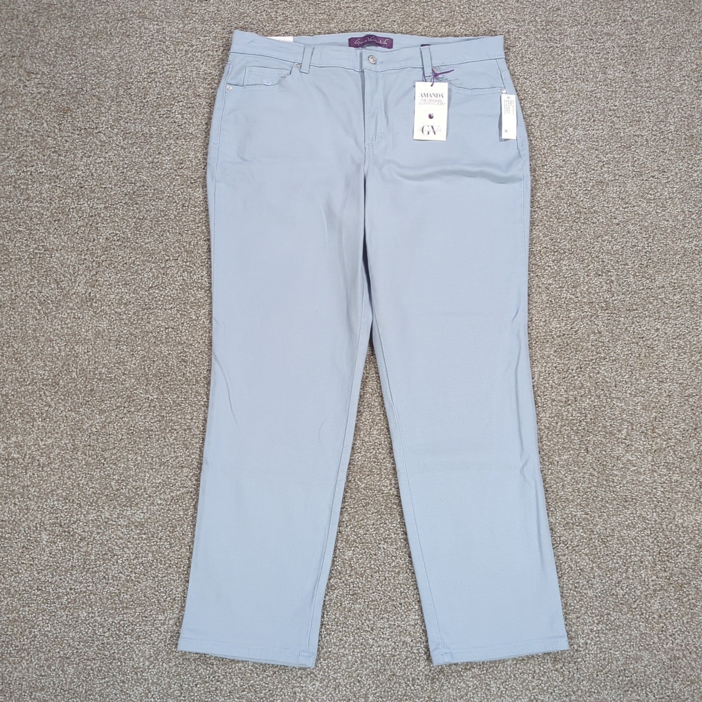 Women Plus Gloria Vanderbilt Amanda Classic Jeans Blue 16W 24WS Crimson 20WS 24W