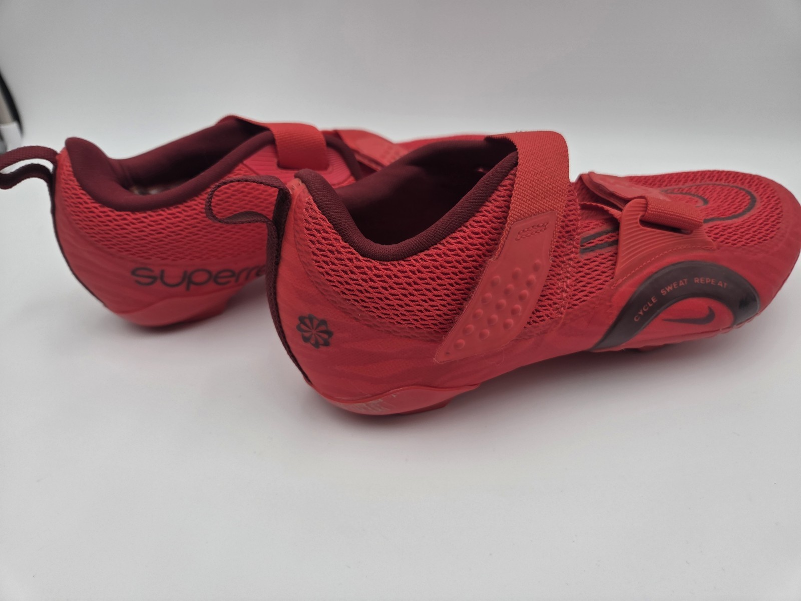 Nike SuperRep Cycle Red Indoor Cycling Shoes Men’s 8.5 EUC