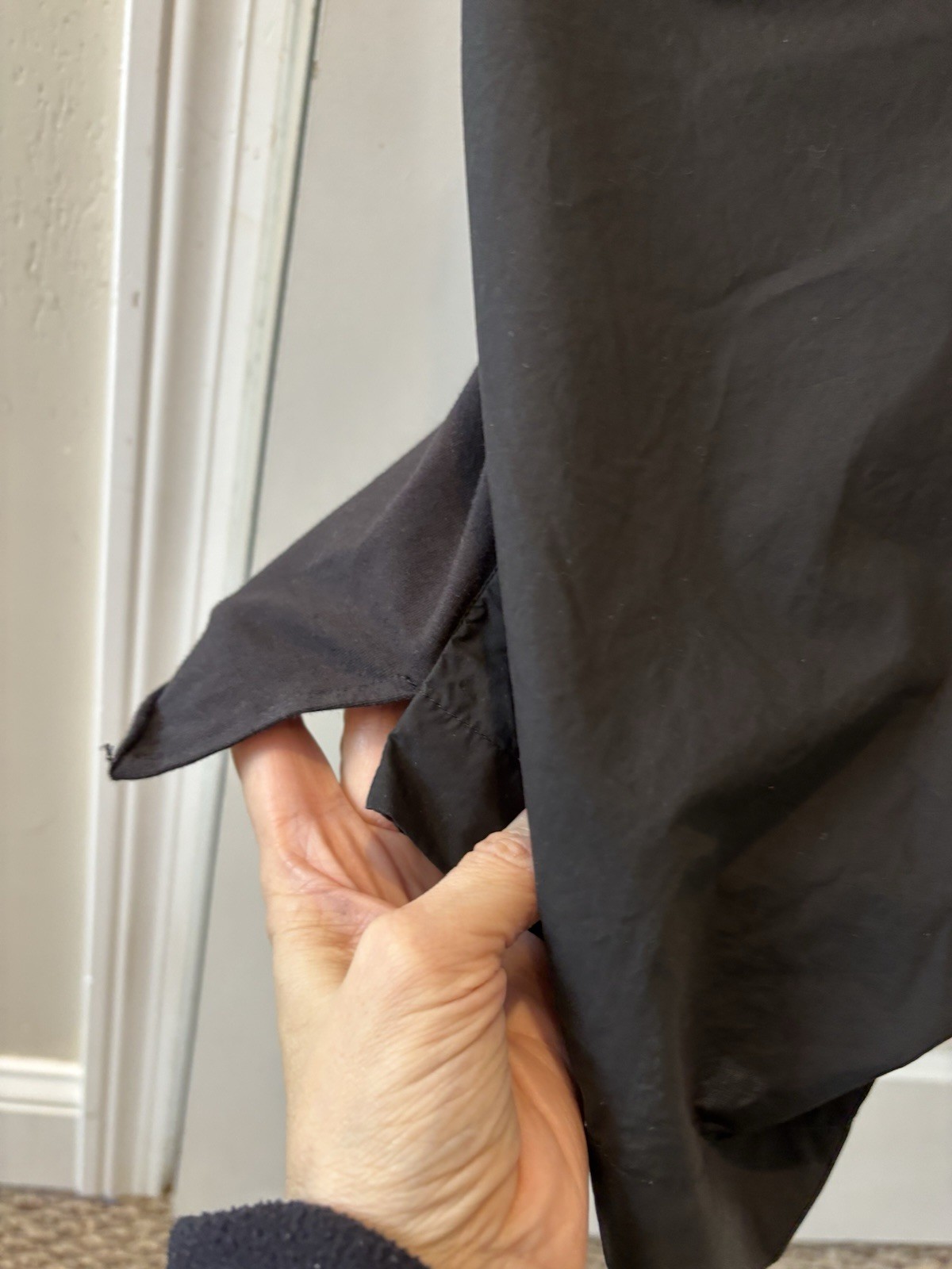 Rundholz Black Label SS14 Jersey Dress Attached Cotton Overshorts Drop Crotch S
