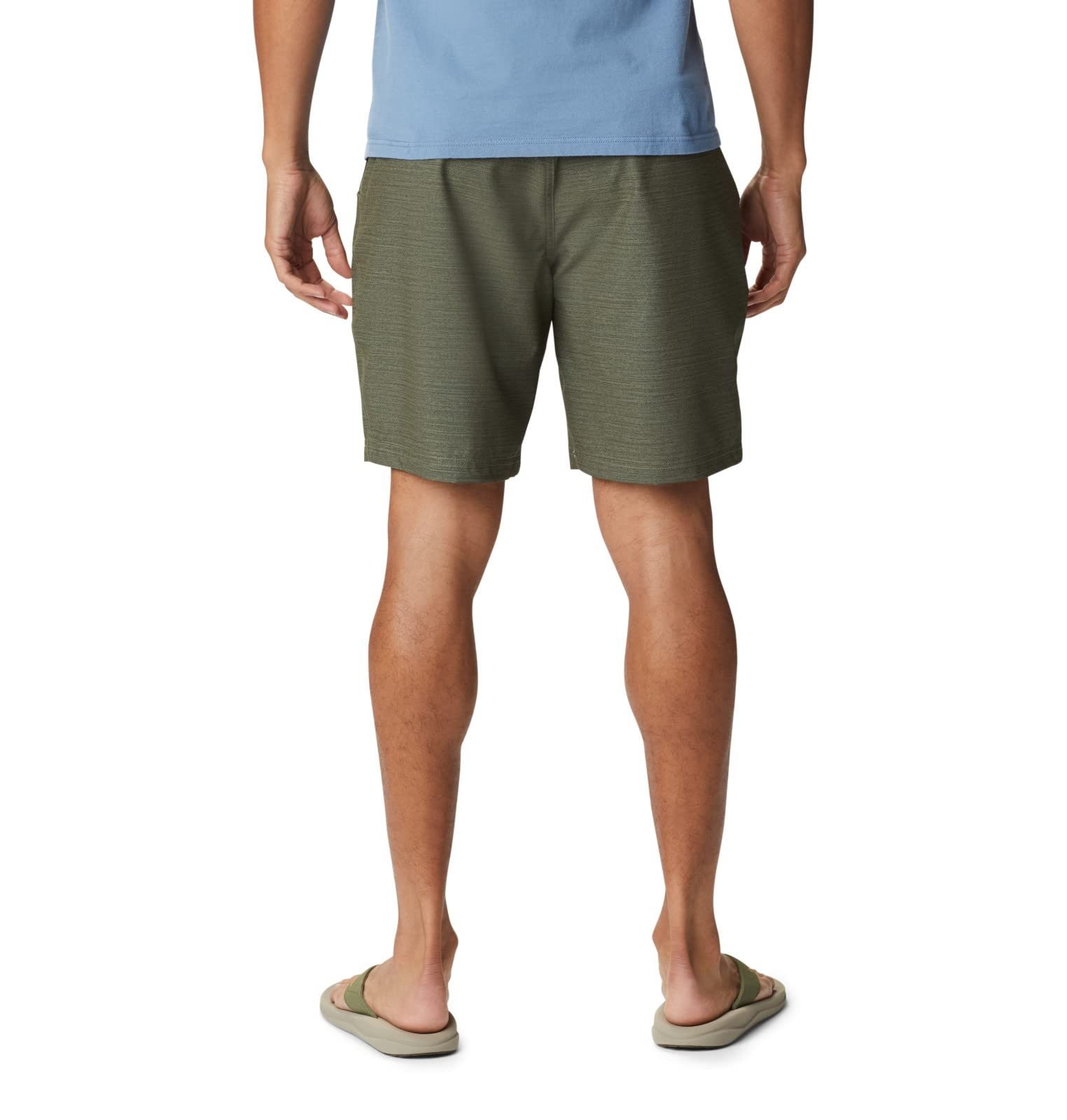 Columbia Men’s Twisted Creek Short, Stone Green Heather, Small