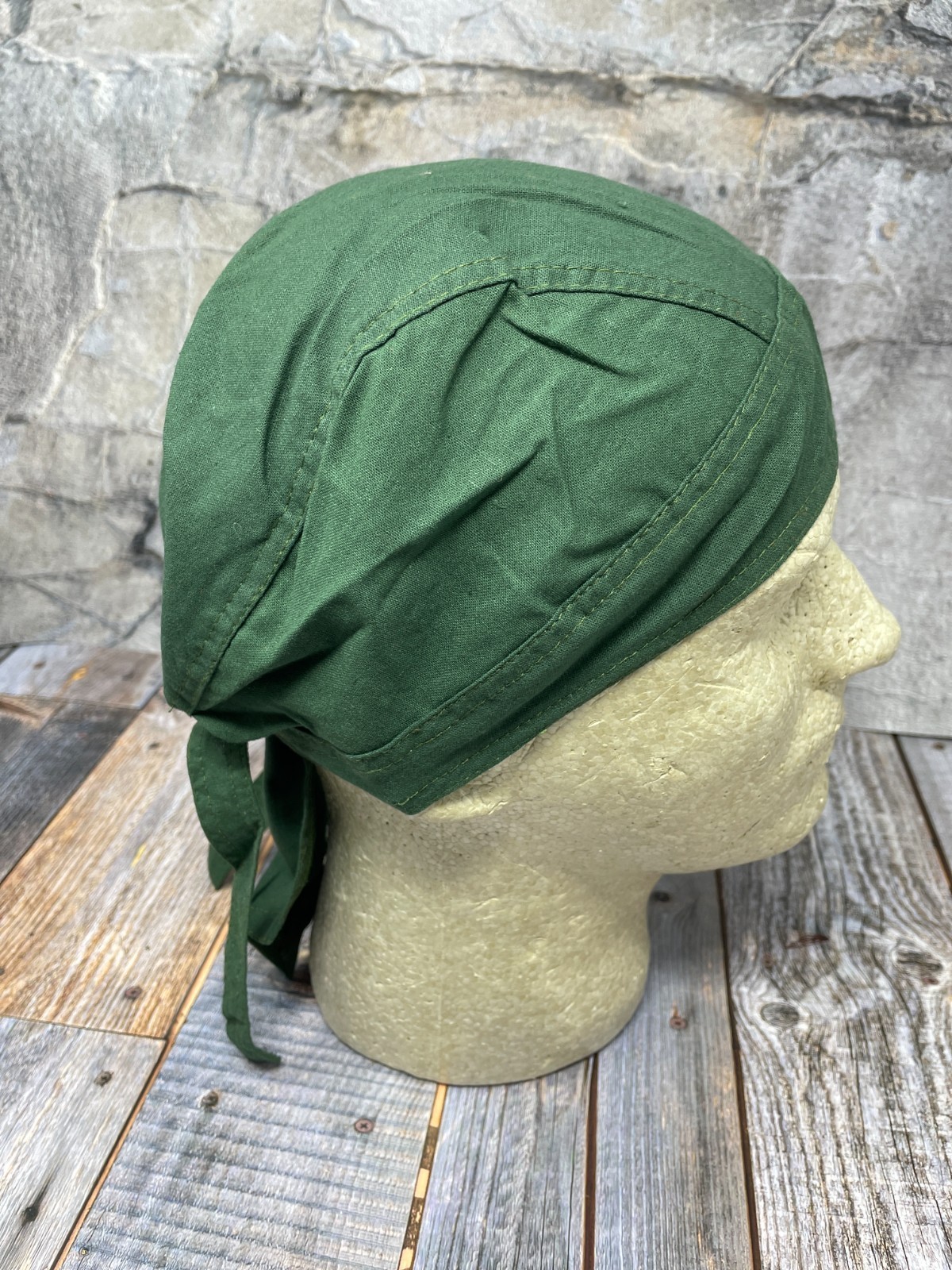 Hunter Hunting Army Green OD Durag Bandana Headwrap Biker Cap Flydanna Z200C