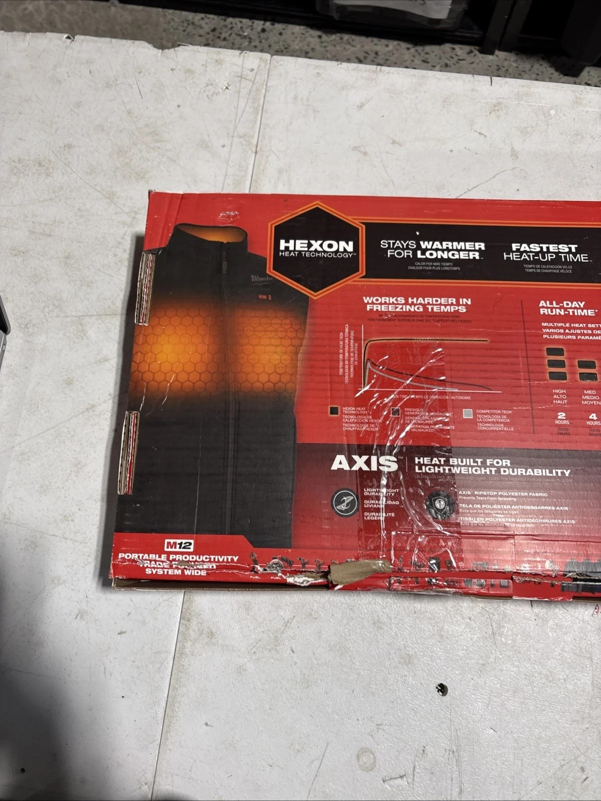 Milwaukee Men’s XL M12 Heated Vest Kit (M300B-21XL)