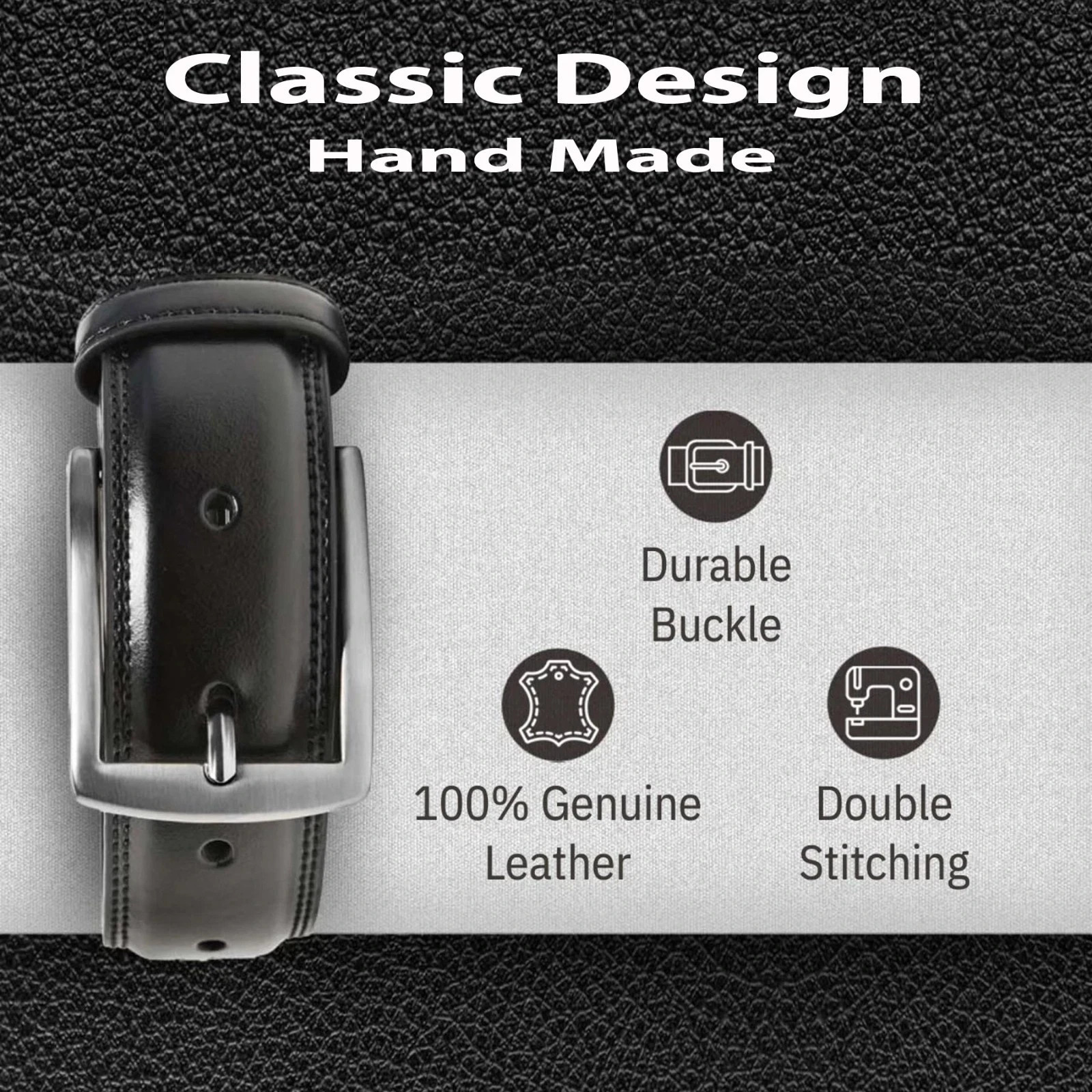 Genuine Leather Belts For Men Classy Dress Belts Mens Belt Many Sizes & Colors