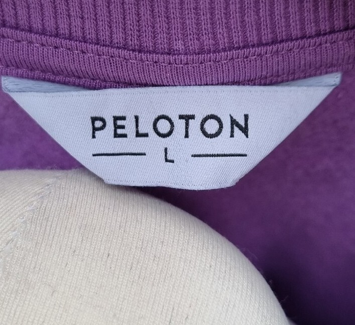 Peloton Cody LOL Sweatshirt Size Large Pullover | Sweater Purple Gender Neutral
