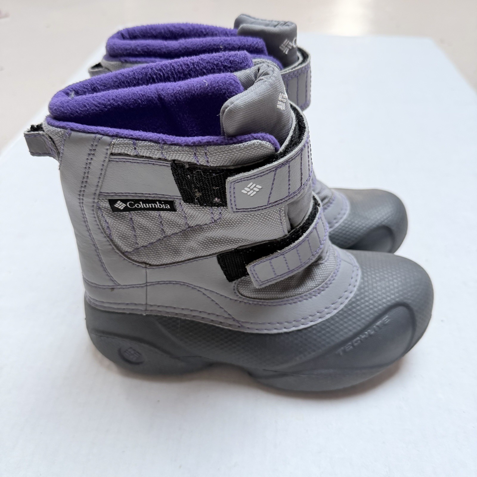 Columbia Youth Bugaboo Celsius Winter Snow Boots Sz 2 Waterproof Insulated Girls