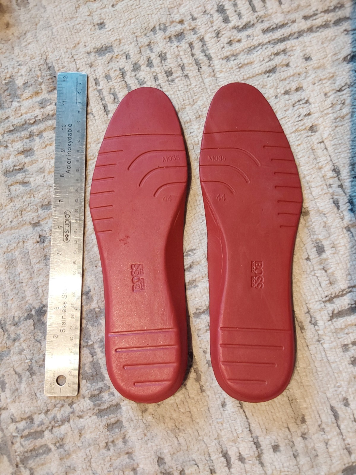 New Hugo Boss Shoes/Sneakers Red Insole 11,5 inches