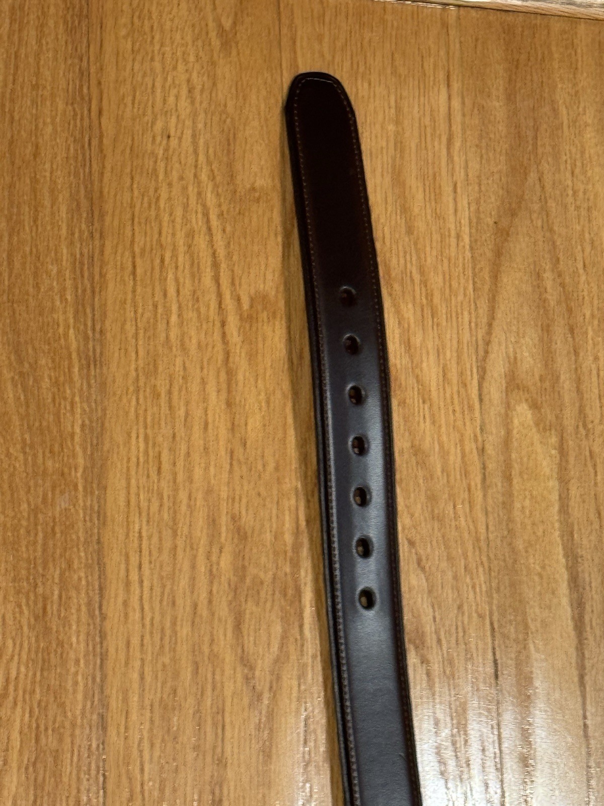HB Brown Leather 1.25” Wide Belt Men’s Big Tall 52-50 Waist New With Tags