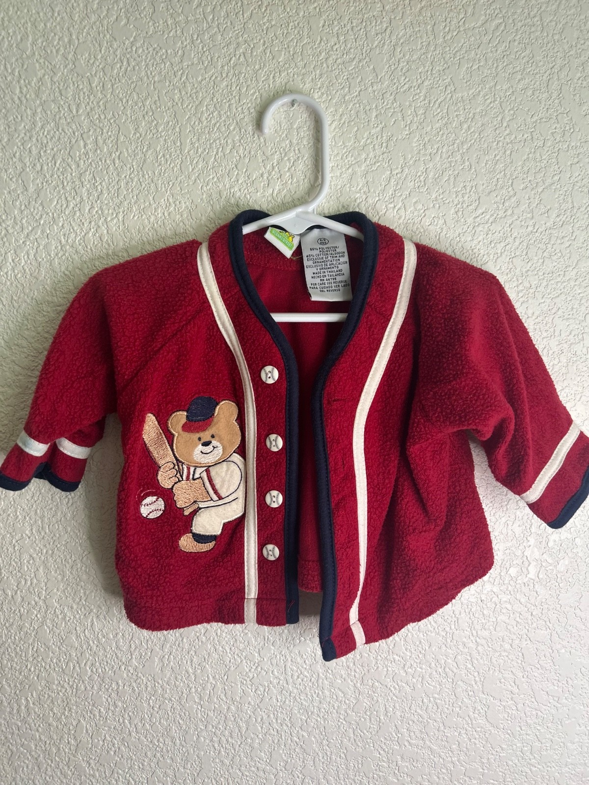 Sesame Street baby baseball jacket 6/9M