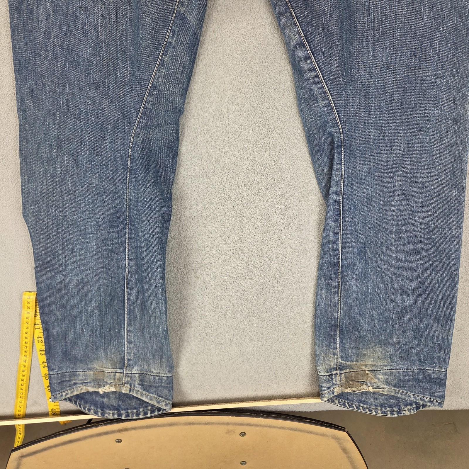 Vintage Levis Engineered Jeans Mens 32×32 Blue Twisted Button Fly Medium Wash