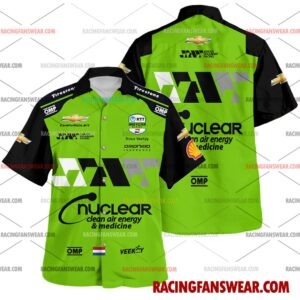 Rinus VeeKay Racing 2026 Uniform Apparel Clothes Hawaiian Polo Shirts