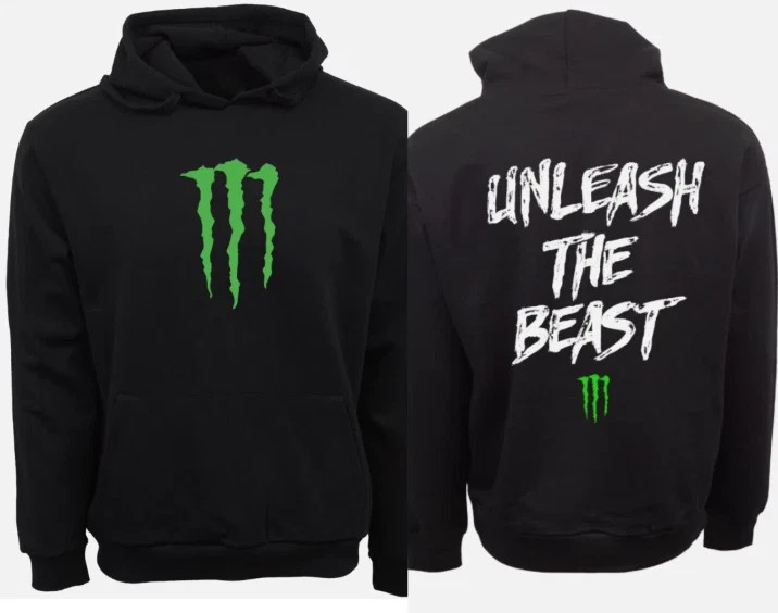 MONSTER ENERGY UNLEASH THE BEAST GRAPHIC HOODIE