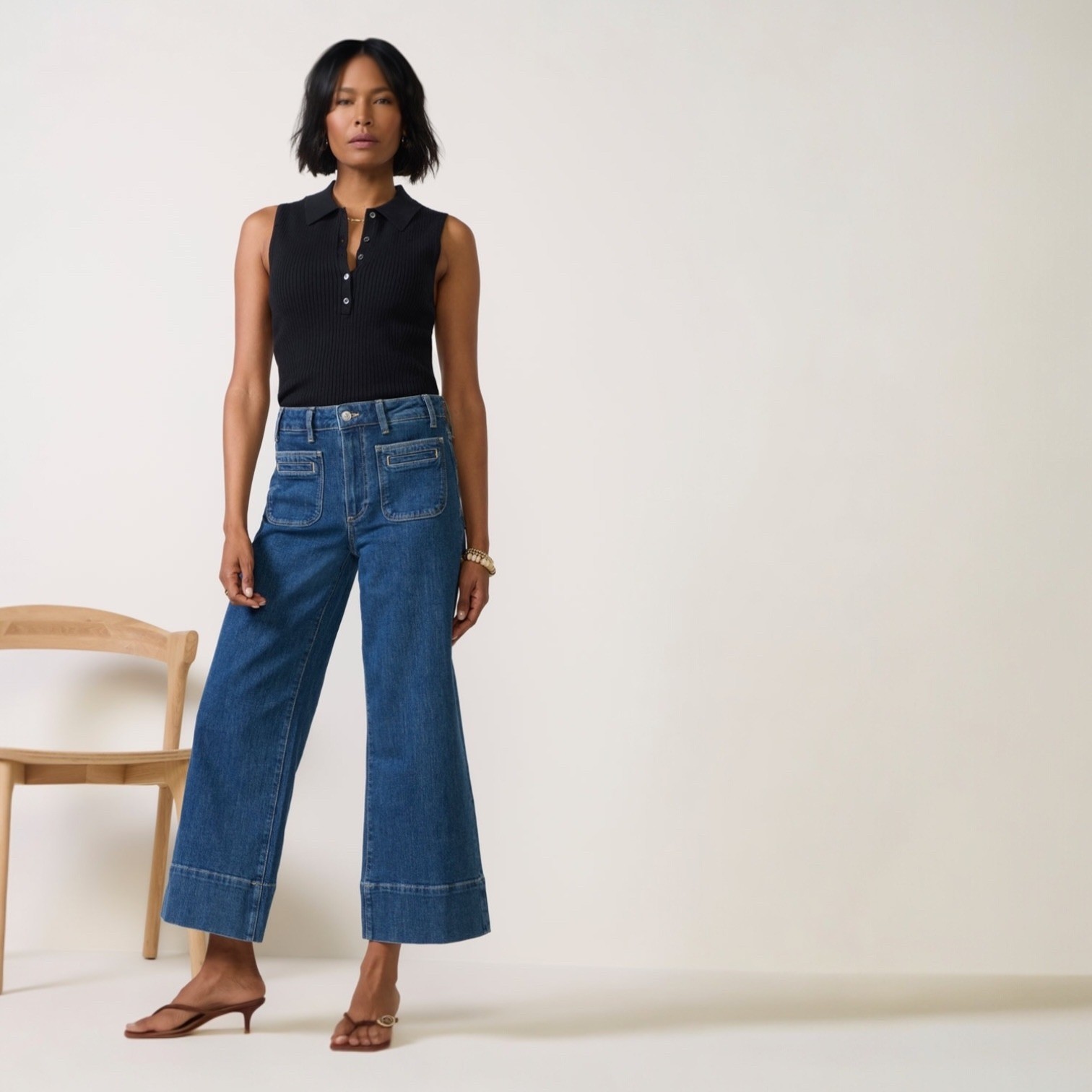 PAIGE Anessa W/ Vintage Welt Patch Pocket