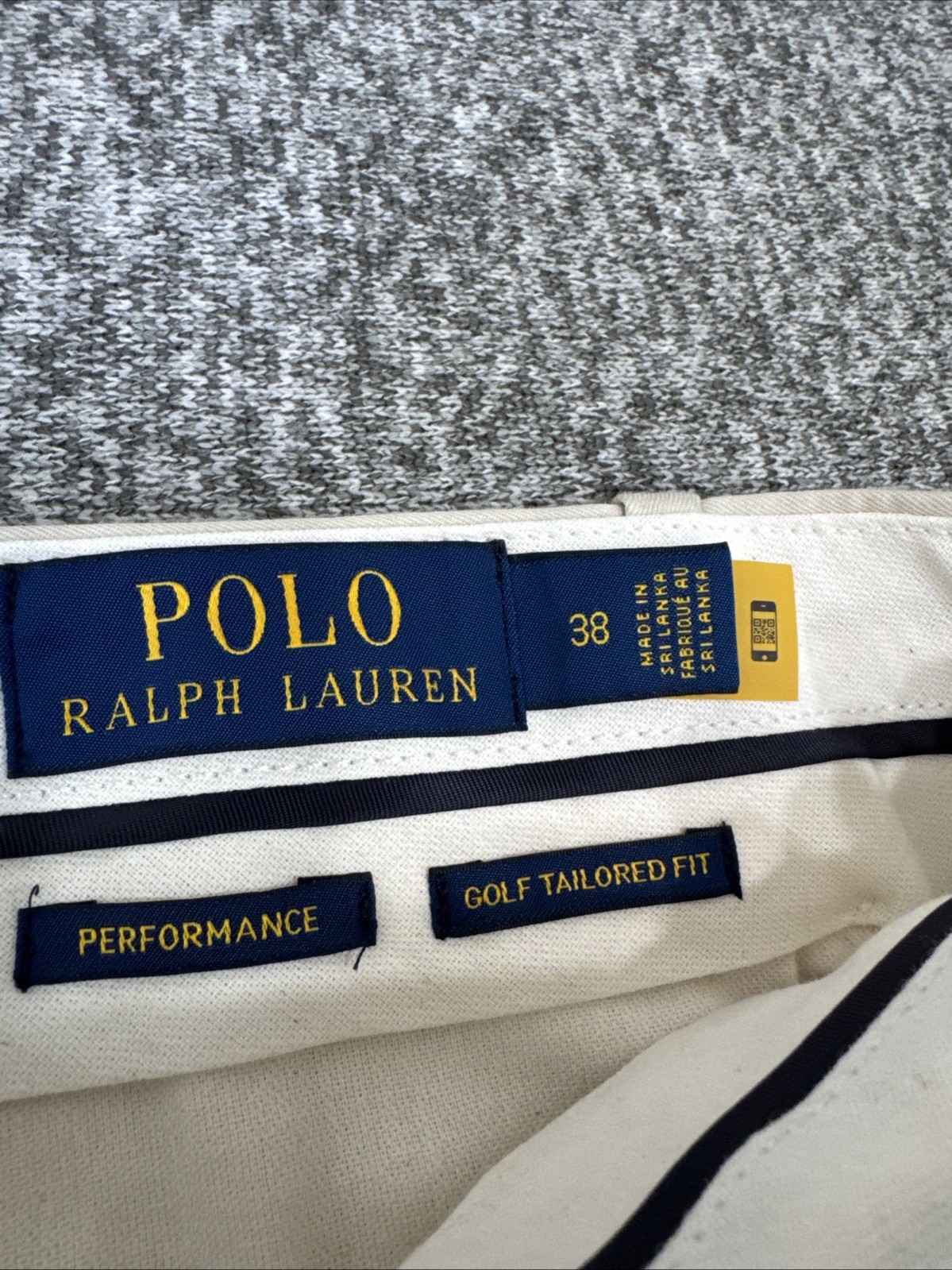 New Polo Ralph Lauren 9-Inch Golf Classic Fit Performance Short, Beige, 38