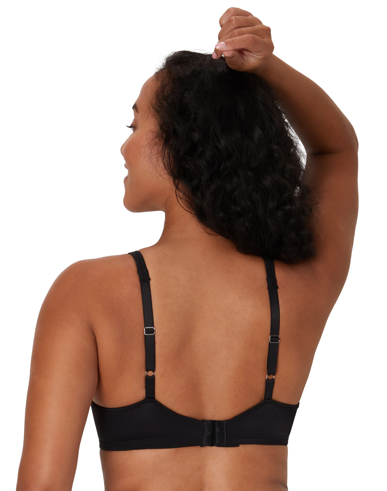 Bali Underwire Bra One Smooth U Ultra Light Illusion Neckline Convertible Women